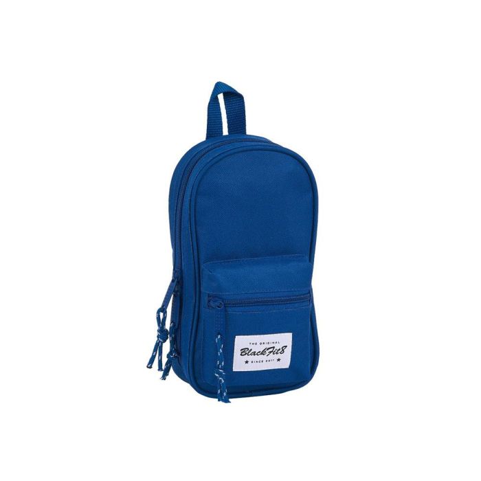 Plumier Escolar Safta Blackfit8 -'Oxford-' Mochila Con 4 Portatodos Vacios 120x50x230 mm