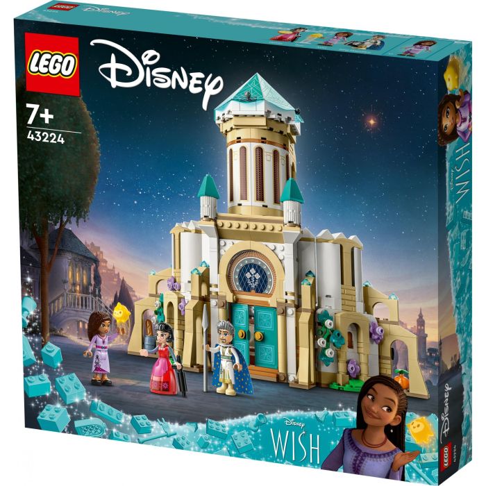 LEGO 43224 Castillo del Rey Magnífico Disney Wish con minifiguras de Asha, Dahlia y Rey Magnífico 7 LEGO 43224 Castillo del Rey Magnífico Disney Wish con minifiguras de Asha, Dahlia y Rey Magnífico 7