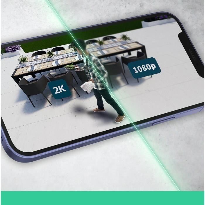 Cámara de vigilancia ARLO ESSENTIAL2 XL 2K con visión nocturna por infrarrojos, inalámbrica, 4 en 1 5 Cámara de vigilancia ARLO ESSENTIAL2 XL 2K con visión nocturna por infrarrojos, inalámbrica, 4 en 1 5