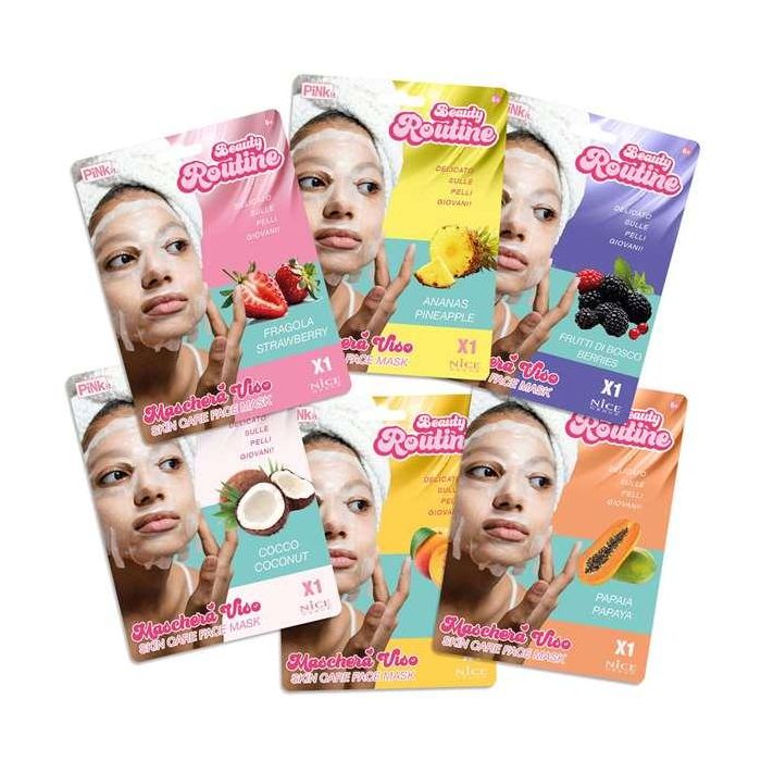 Mascarilla facial hidratante de frutas. - modelos surtidos 1 Mascarilla facial hidratante de frutas. - modelos surtidos 1