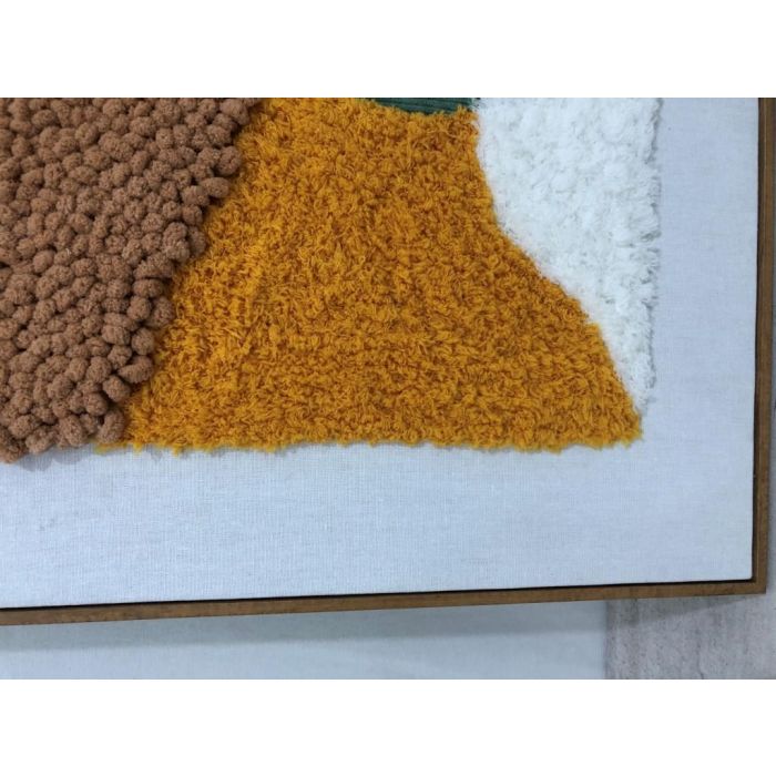 DKD Home Decor Cuadro Moderno Multicolor Abstracto 80 x 60 x 3.5 cm (2 Unidades) 2