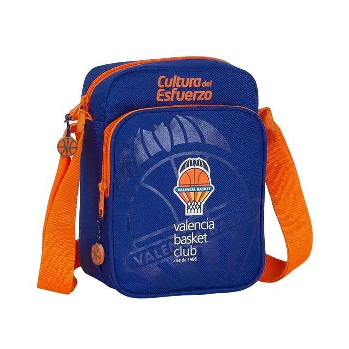Cartera Escolar Safta Valencia Basket Club Bandolera Pequeña 160x60x220 mm 5 Cartera Escolar Safta Valencia Basket Club Bandolera Pequeña 160x60x220 mm 5