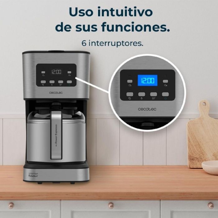 Cafetera de Goteo Cecotec Coffee 66 Drop & Thermo Time 1