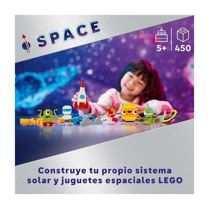 Juego de construccion planetas espaciales creativos lego classic 3