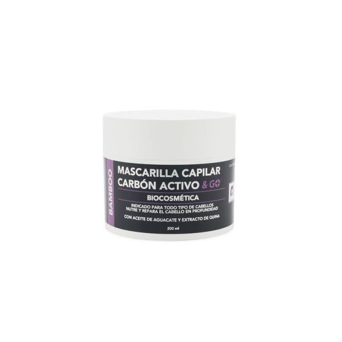 Mascarilla Capilar Detox Carbon Activo 200Ml.** Mascarilla Capilar Detox Carbon Activo 200Ml.**