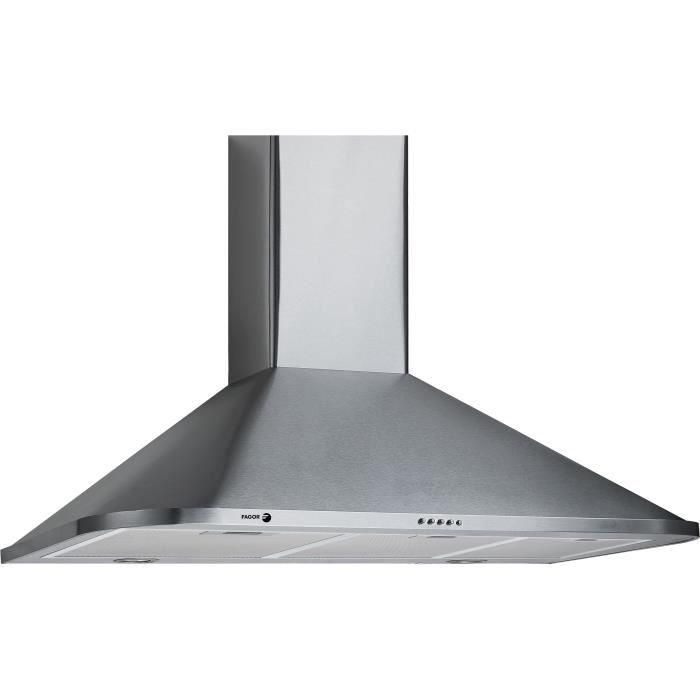Campana piramidal - FAGOR - FAH3419 - 76-124 x 90 x 50 cm - Plata Campana piramidal - FAGOR - FAH3419 - 76-124 x 90 x 50 cm - Plata