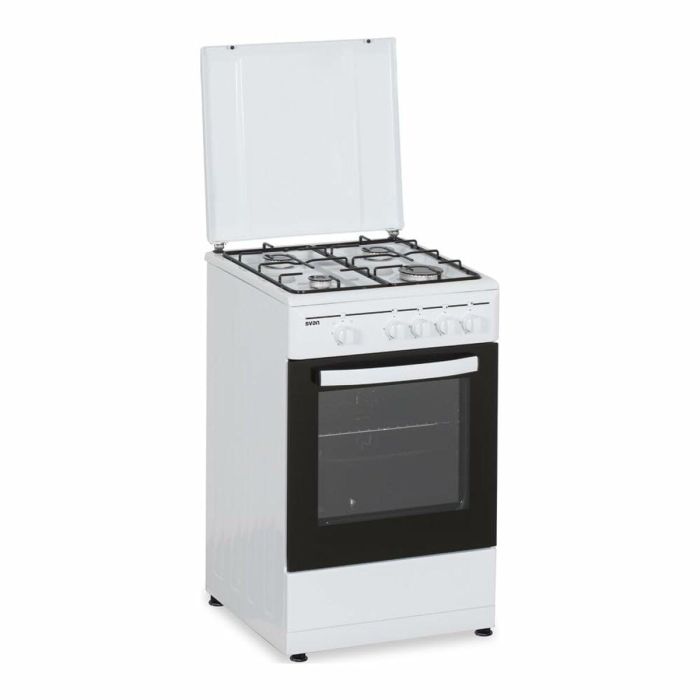 Cocina de Gas Aspes AKG4500TM Blanco 6 Cocina de Gas Aspes AKG4500TM Blanco 6
