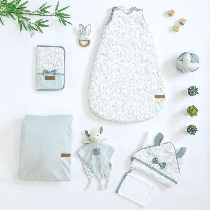 Domiva DOM3700948333372 Cambiador de Bebé + Funda con 1 Esponja Impermeable - FILOU 1