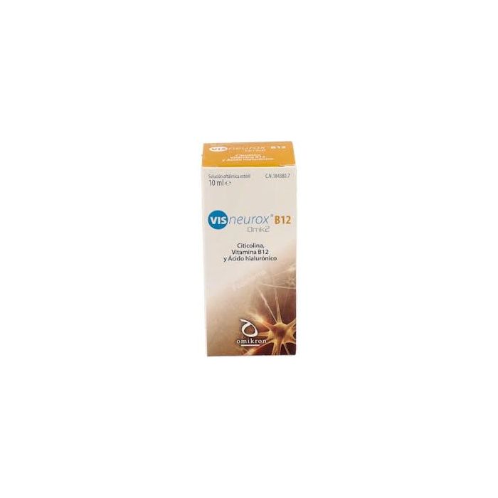 Omk2 Visneurox B12, Suplemento Ocular en Gotas, 10 ml