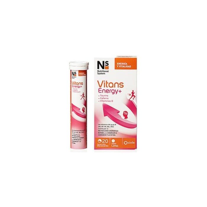 Ns Vitans Energy+ 20 Comp Eferv