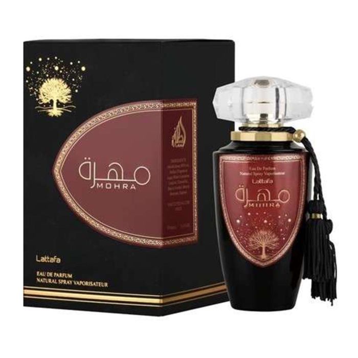 Lattafa Mohra Eau de Parfum 100 ml vaporizador para mujer Lattafa Mohra Eau de Parfum 100 ml vaporizador para mujer