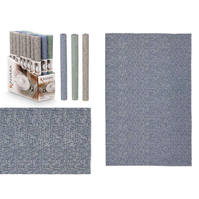 Salvamantel Kinvara 30x45 cm - Surtido Colores (Azul, Gris, Verde) - PVC y Poliéster (48 Unidades) Salvamantel Kinvara 30x45 cm - Surtido Colores (Azul, Gris, Verde) - PVC y Poliéster (48 Unidades)