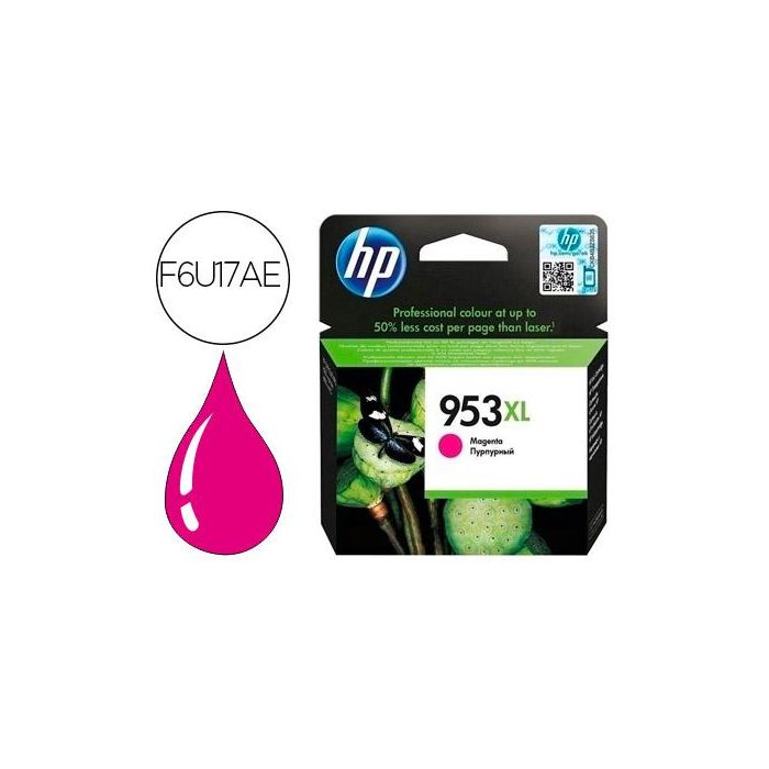 Ink-Jet Hp 953XL Officejet Pro 7730 - 8218 - 8710 - 8715 - 8720 - 8725 - 8730 - 8740 - 8745 Magenta 1.450 Pag