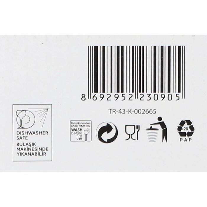 Lav Set 6 Vasos de Cristal Colección Terra 590 ml: Ideal para Agua o Refrescos, Diseño Moderno y Resistente para Uso Diario (8 Cajas) 8 Lav Set 6 Vasos de Cristal Colección Terra 590 ml: Ideal para Agua o Refrescos, Diseño Moderno y Resistente para Uso Diario (8 Cajas) 8