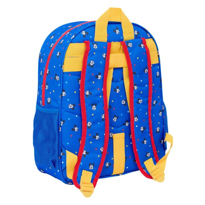 Mochila Escolar Mickey Mouse Clubhouse Good day Azul 32 x 38 x 12 cm 2 Mochila Escolar Mickey Mouse Clubhouse Good day Azul 32 x 38 x 12 cm 2