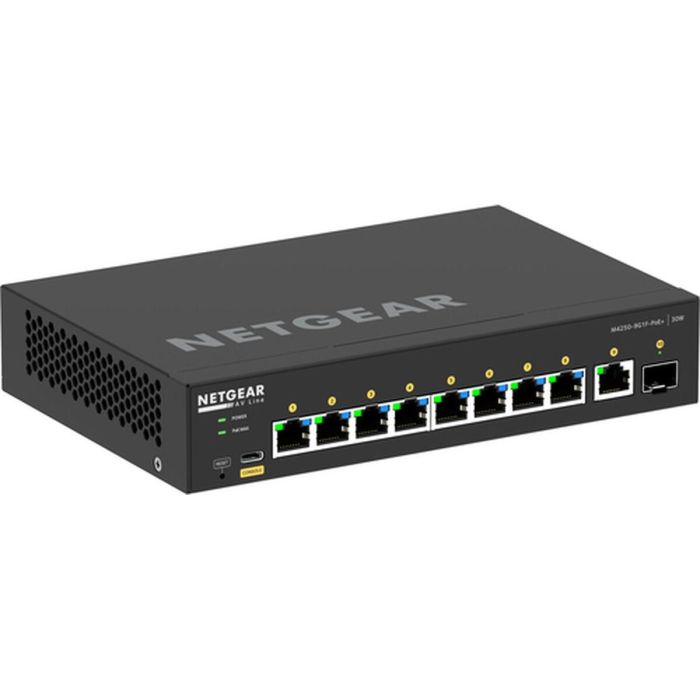 NETGEAR GSM4210PD-100EUS - Switch de 10 puertos: 8xPoE+ 110W, 1x1G, 1xSFP