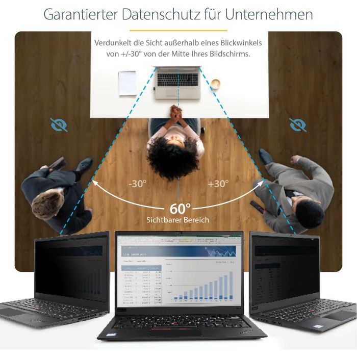 Filtro de Privacidad para Monitor Startech 14M21-PRIVACY-SCREEN 13