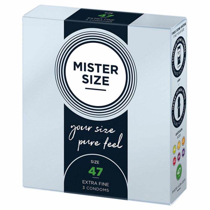 Preservativos Mister Size Extrafinos (47 mm)