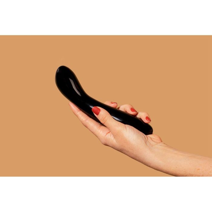Vibrador Punto G Le Wand Crystal Negro 11 Vibrador Punto G Le Wand Crystal Negro 11