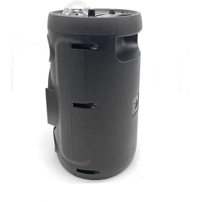 Inovalley KA02 BOWL Altavoz de Luz Bluetooth 400W con Función Karaoke, Bola LED Caleidoscopio, USB, Micro-SD y Micrófono Incluido 4 Inovalley KA02 BOWL Altavoz de Luz Bluetooth 400W con Función Karaoke, Bola LED Caleidoscopio, USB, Micro-SD y Micrófono Incluido 4