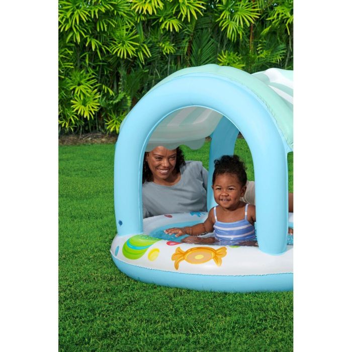 Bestway Piscina Hinchable Infantil Aro Tienda de Helados 104x84 cm +2 Años Jardin 52638 11