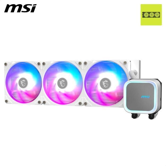 MSI MAG Coreliquid A13 360 WHITE Placa base, Procesador Sistema de refrigeración líquida todo en uno 12 cm Blanco 1 pieza(s) 1 MSI MAG Coreliquid A13 360 WHITE Placa base, Procesador Sistema de refrigeración líquida todo en uno 12 cm Blanco 1 pieza(s) 1