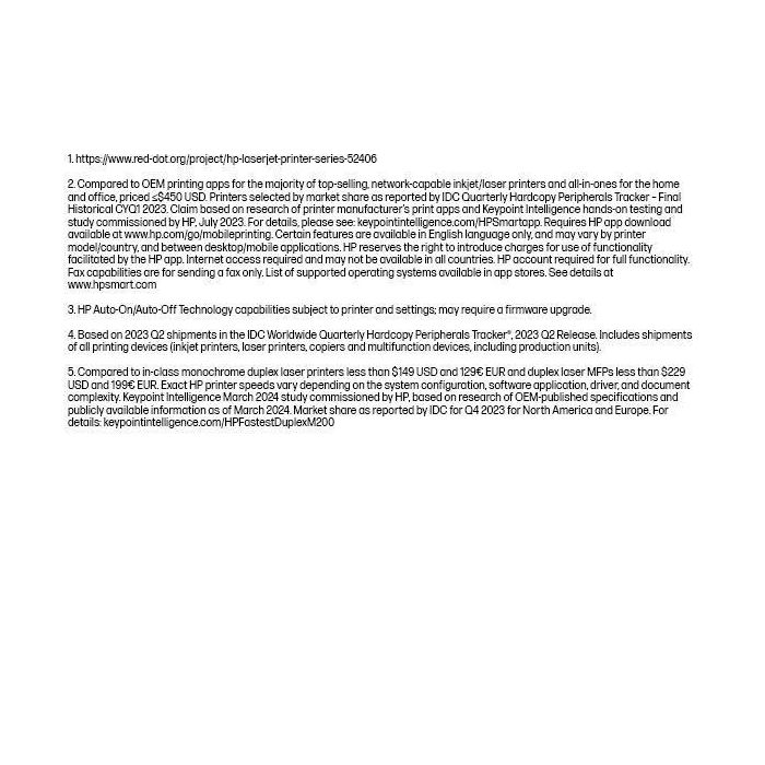 HP Impresora Láser Monocromo LaserJet M209d Dúplex Blanca 8J9L0F 21