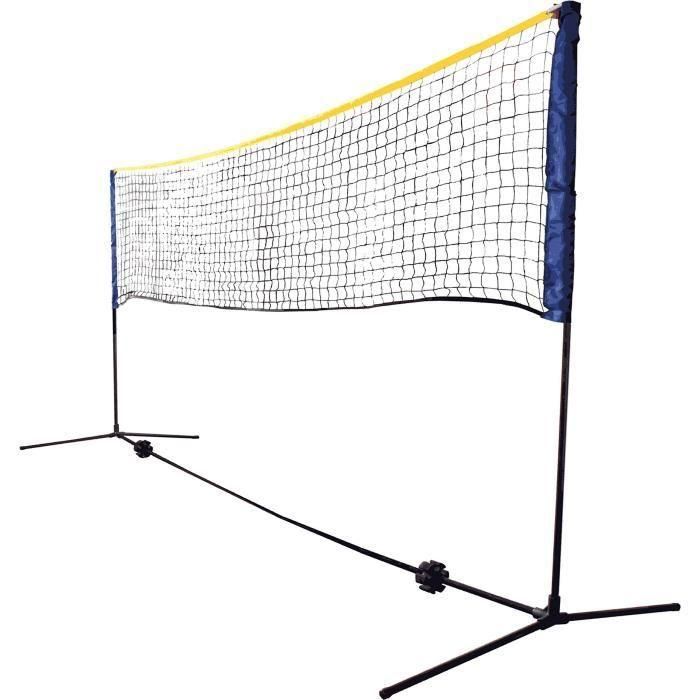 TALBOT TORRO Red Multideporte Kombi - Red de Pie sin Fijación, Altura Ajustable 0,75-1,55m, 3m Ancho, Montaje Rápido, con Funda