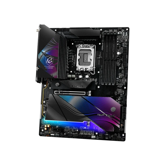 ASRock Z890 Riptide WiFi (1851) (D) Placa Base Intel Core Ultra LGA 1851 DDR5 PCIe 5.0 WiFi 7 2.5G Ethernet ATX 3 ASRock Z890 Riptide WiFi (1851) (D) Placa Base Intel Core Ultra LGA 1851 DDR5 PCIe 5.0 WiFi 7 2.5G Ethernet ATX 3