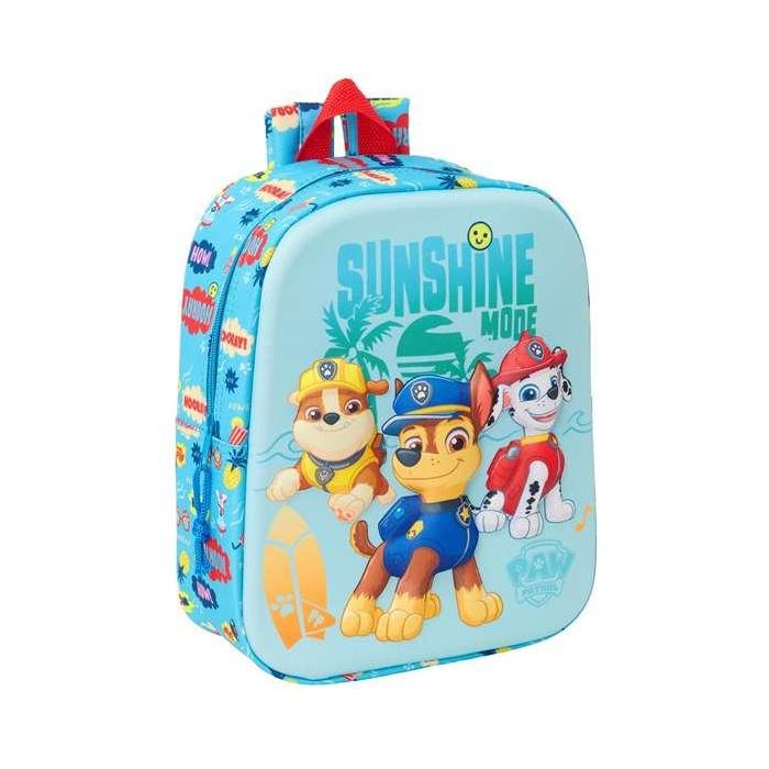Safta Mochila Guarderia 3D Paw Patrol 3D 22x27x10 cm
