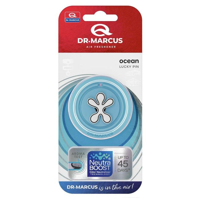Ambientador para Coche Dr Marcus Lucky Pin Ocean Plástico