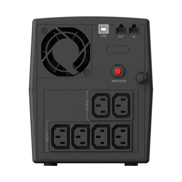 Sai Conceptronic Zeus08E 1500 Va 900 W Schuko 2 Sai Conceptronic Zeus08E 1500 Va 900 W Schuko 2