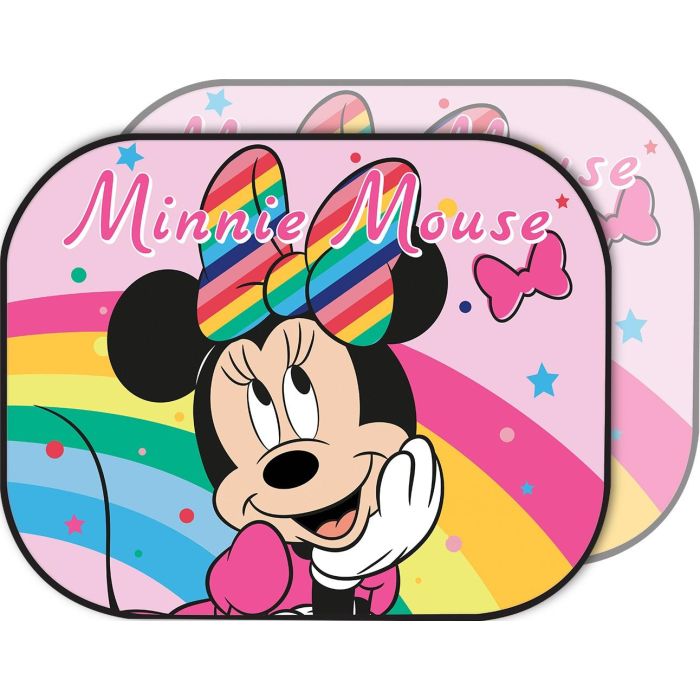 Disney CZ10242 Cortinas Laterales Infantiles Minnie para Coche, Protección Solar UV, Fijación con Ventosa, 44x35 cm (Par de 2 Unidades) Disney CZ10242 Cortinas Laterales Infantiles Minnie para Coche, Protección Solar UV, Fijación con Ventosa, 44x35 cm (Par de 2 Unidades)