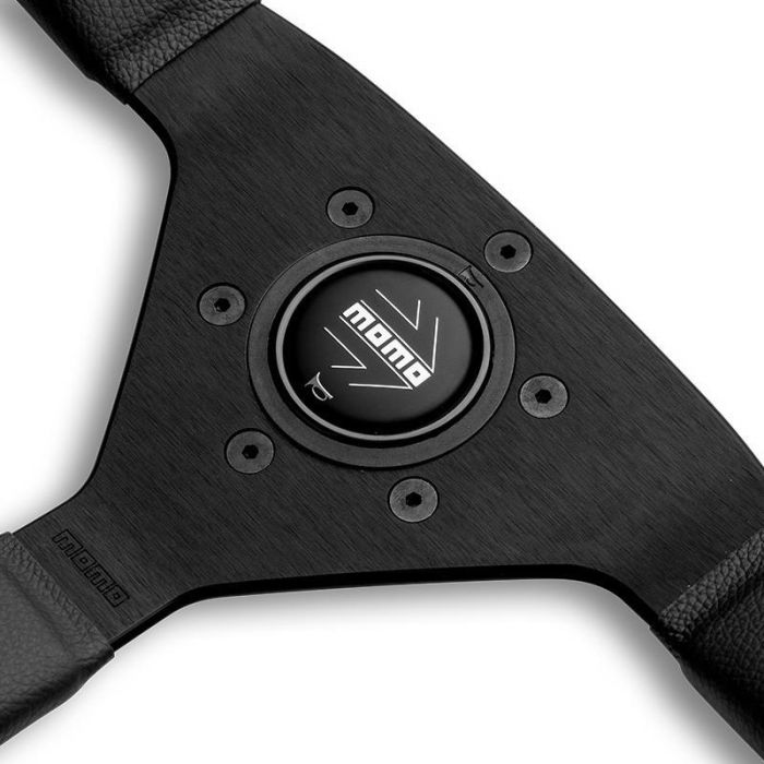 Momo Volante Montecarlo 350 mm Piel Negra MOM11111785225R 2