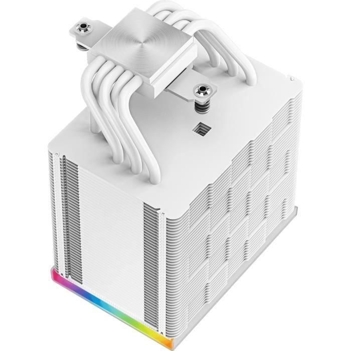 DEEPCOOL - AK500 Digital (Blanco) - Disipador de CPU - 1x120mm - ARGB - Pantalla digital 3