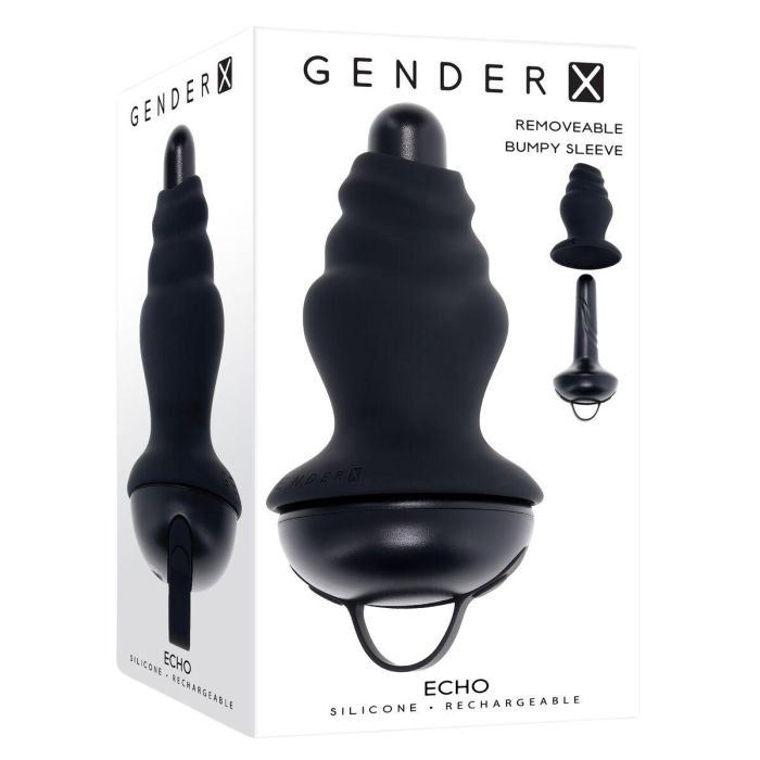 Plug Vibrador Anal Evolved Gender X Negro 1 Plug Vibrador Anal Evolved Gender X Negro 1