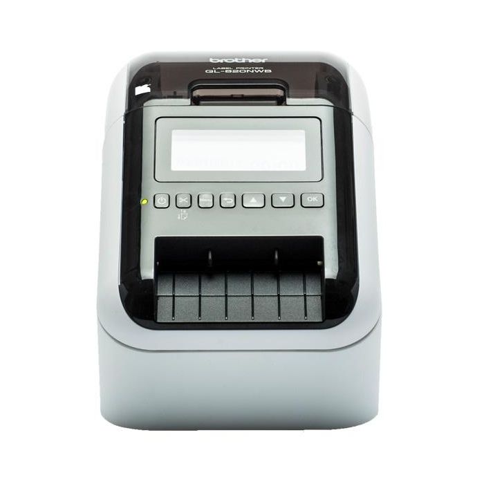 Brother QL-820NWBC Impresora de Etiquetas Profesional con WiFi, Bluetooth y Pantalla LCD