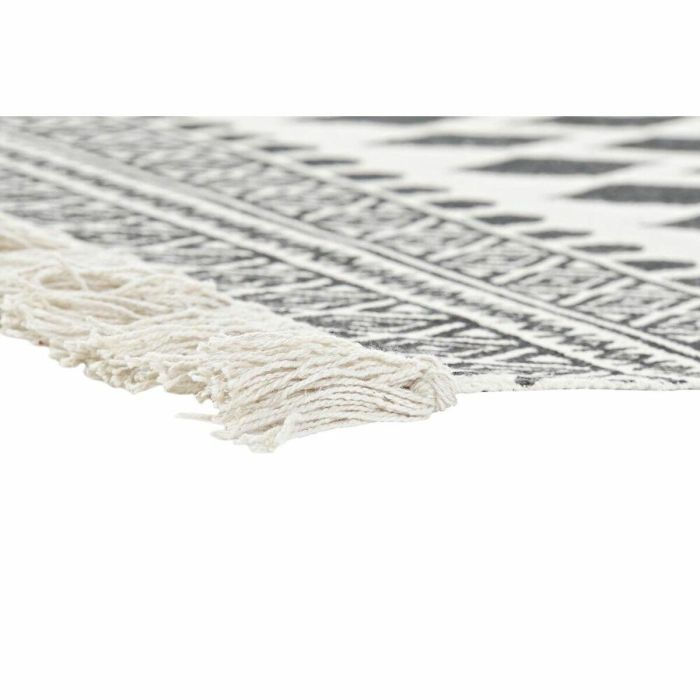 Alfombra DKD Home Decor Negro Blanco (80 x 50 x 1 cm) 1