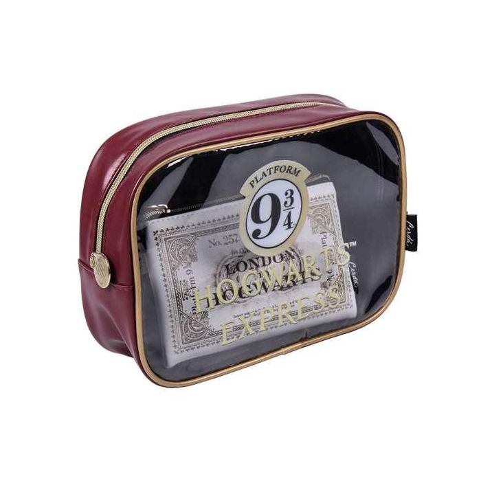 Neceser de Viaje Harry Potter 20 % Poliéster 80 % PVC 2 Piezas