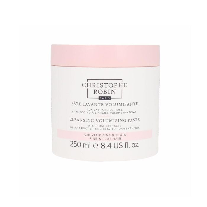 Christophe Robin Cleansing Volumizing Paste With Pure Rassoul Clay And Rose Extracts 250 mL