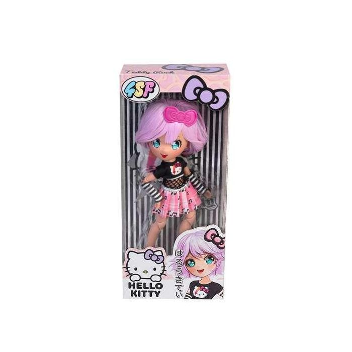 Muñeca hello kitty con15 puntos de articulacion y accesorios 19.5 cm. - modelos surtidos 3 Muñeca hello kitty con15 puntos de articulacion y accesorios 19.5 cm. - modelos surtidos 3