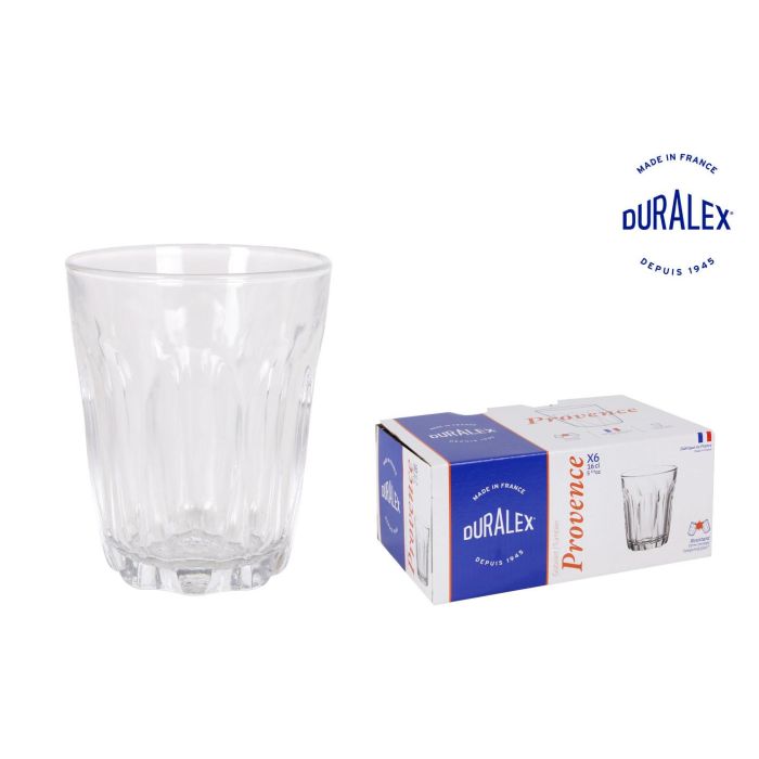 Duralex Set 6 Vasos Transparentes 16cl Provence - Conjunto de Vasos (12 Cajas) 0 Duralex Set 6 Vasos Transparentes 16cl Provence - Conjunto de Vasos (12 Cajas) 0