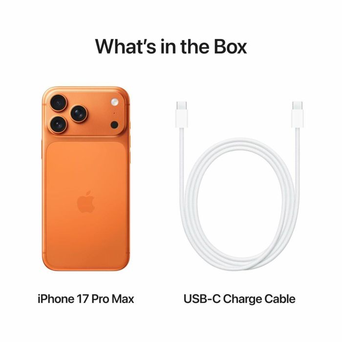 Smartphone Apple MFYN4QN/A 6,9" Hexa Core 12 GB RAM 256 GB Naranja 3 Smartphone Apple MFYN4QN/A 6,9" Hexa Core 12 GB RAM 256 GB Naranja 3