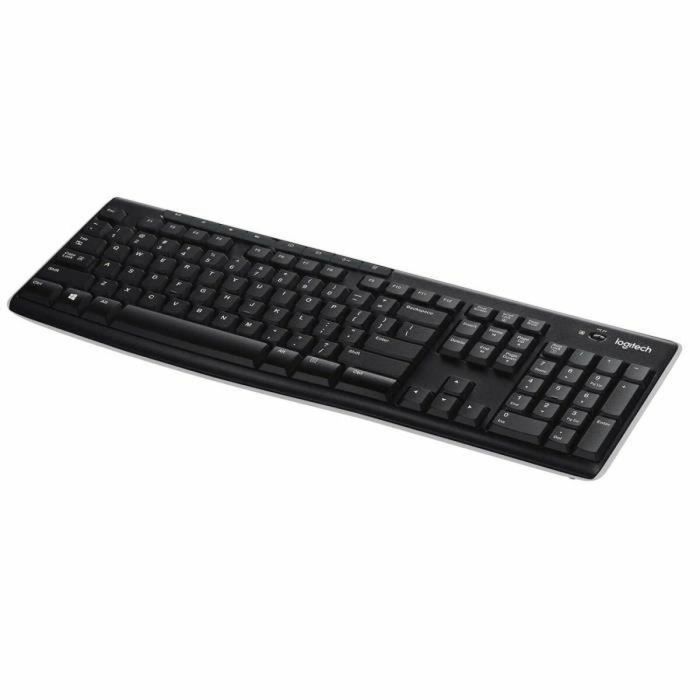 Logitech Teclado Inalámbrico K270 Francés, Resistente a Salpicaduras, 8 Teclas de Acceso Directo, Compatible con Windows 2 Logitech Teclado Inalámbrico K270 Francés, Resistente a Salpicaduras, 8 Teclas de Acceso Directo, Compatible con Windows 2
