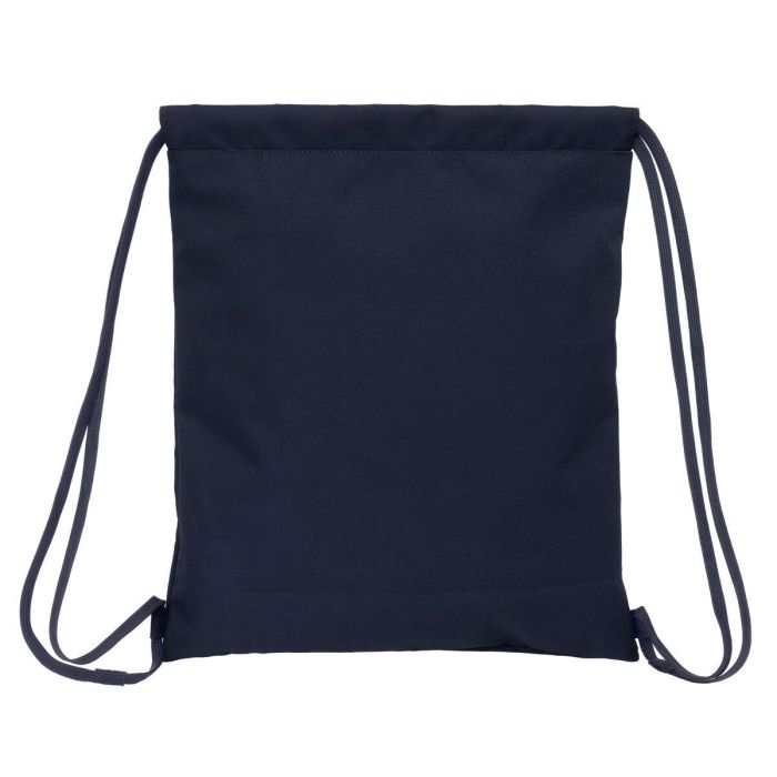 Bolsa Mochila con Cuerdas Real Madrid C.F. 2nd Kit 24/25 Azul marino 35 x 40 x 1 cm 3