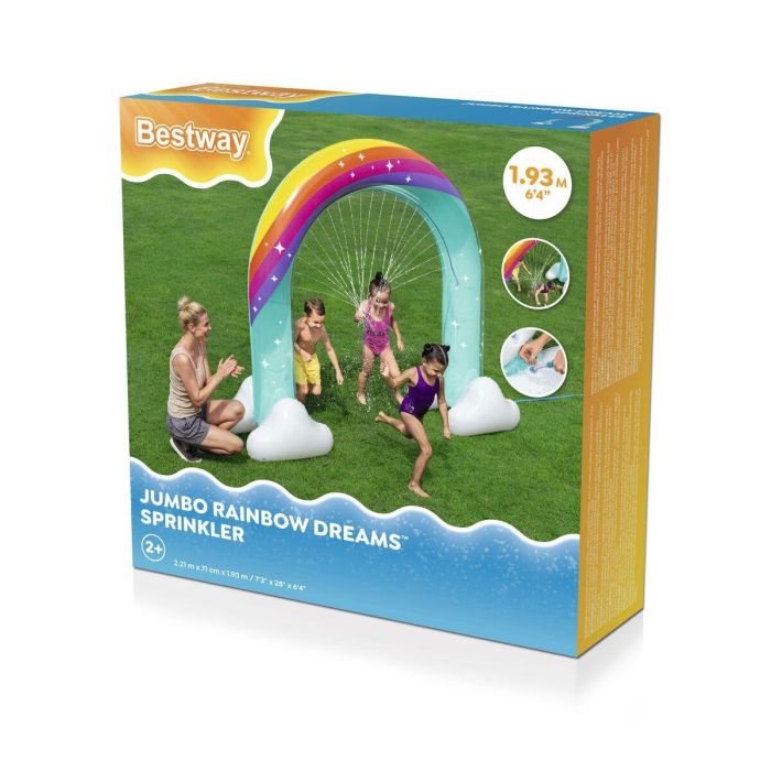 Bestway Aspersor Jumbo Arcoirirs 221x71x193 cm +2 Años Jardin 52732 2 Bestway Aspersor Jumbo Arcoirirs 221x71x193 cm +2 Años Jardin 52732 2