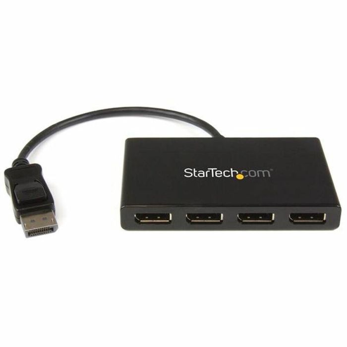 Splitter DisplayPort Startech MSTDP124DP Negro 0 Splitter DisplayPort Startech MSTDP124DP Negro 0