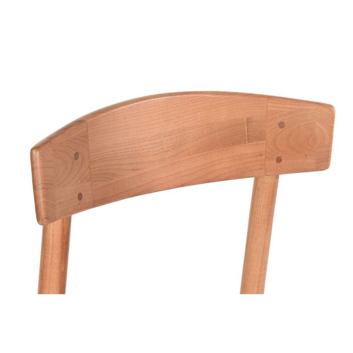 DKD Home Decor Silla Horeca Marron de Olmo y Fibra 76 cm Alto, 48 cm Ancho, 40 cm Profundidad, Asiento 45 cm 1 DKD Home Decor Silla Horeca Marron de Olmo y Fibra 76 cm Alto, 48 cm Ancho, 40 cm Profundidad, Asiento 45 cm 1