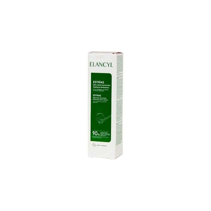 Elancyl Gel-Crema Corrección Estrías 75ml – Tratamiento Anti-Estrías Intensivo con AHA y Bakuchiol para Todo Tipo de Pieles