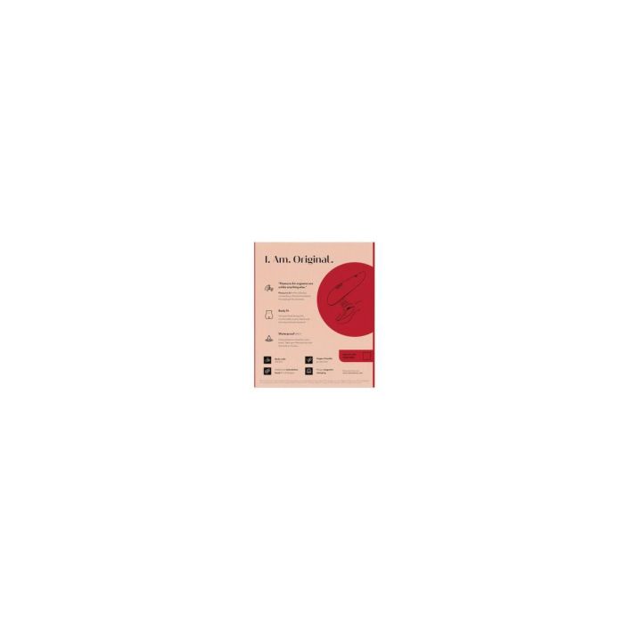 Vibrador Punto G Womanizer Rojo 1 Vibrador Punto G Womanizer Rojo 1
